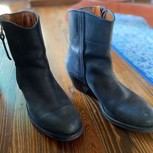 Black Leather Boots